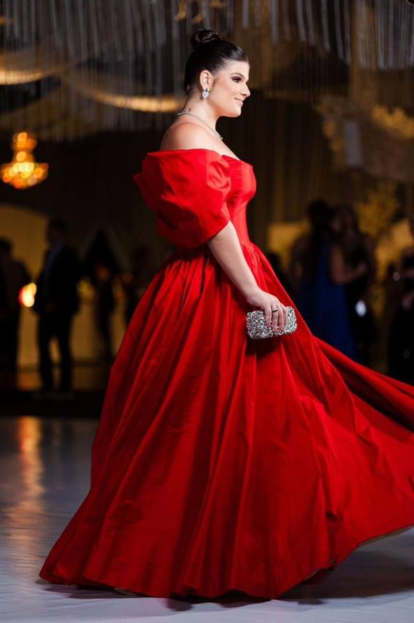 Vestido de formatura de gala