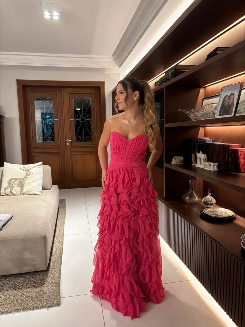 Vestido do acervo do Atelier Amanda Magalhães