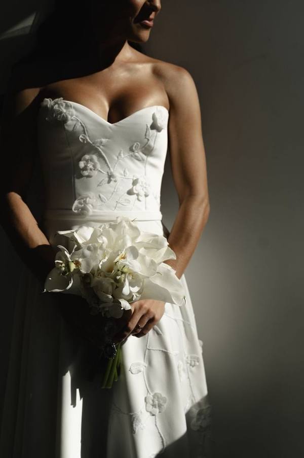 Vestido em confecção sob medida, modelo 1