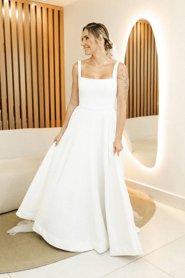 Vestido de noiva sob medida