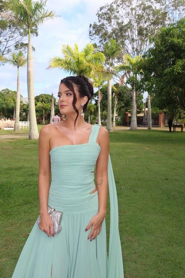 Vestido longo de madrinha