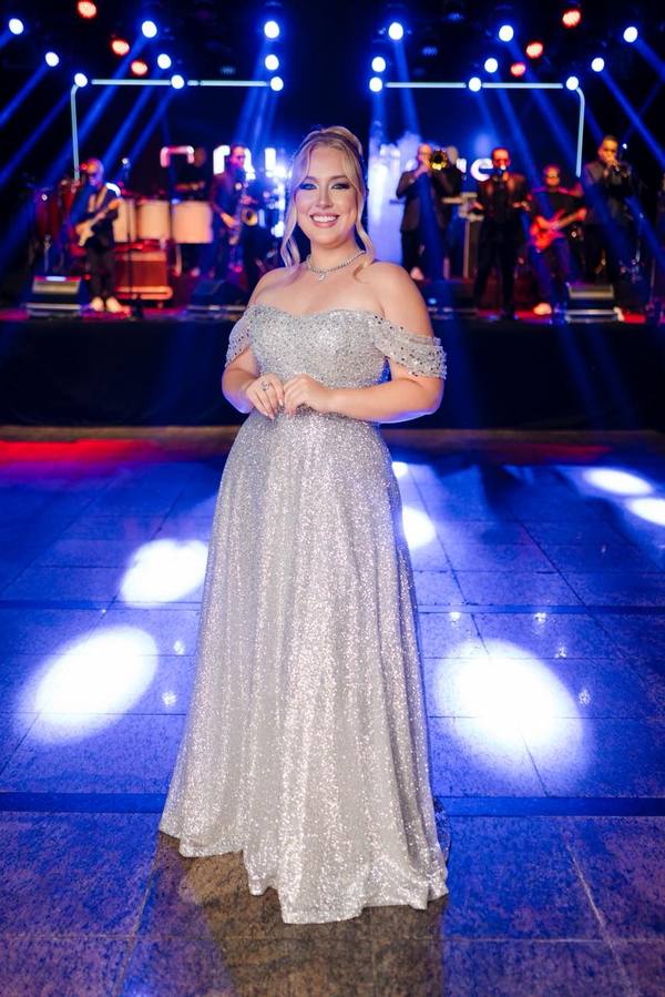 Vestido de formatura de gala