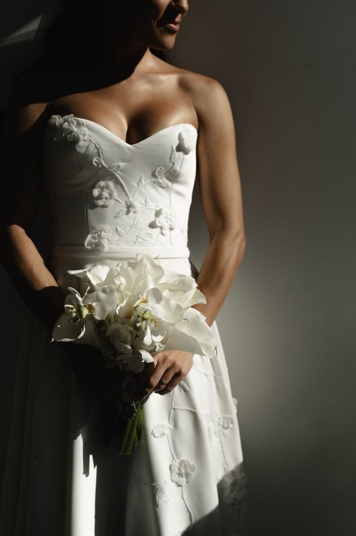 Vestido do acervo do Atelier Amanda Magalhães